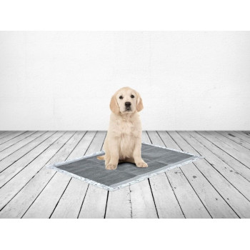 Savic Carbon Puppy Trainer Pads 50 pack, Medium, Grey