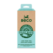 Beco Bags Mint Scented Poo Bags 120pcs, 120pcs, Dark green
