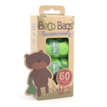 Beco Bags Travel Pack 60pcs, 60pcs, Green