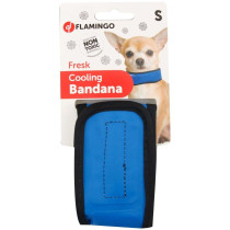 Flamingo Cooling Bandana, Small, Blue Black