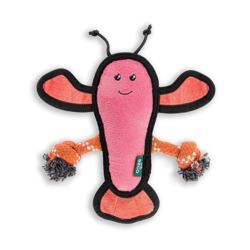 Beco Recycled Rough and Tough Lobster, Medium, Pink