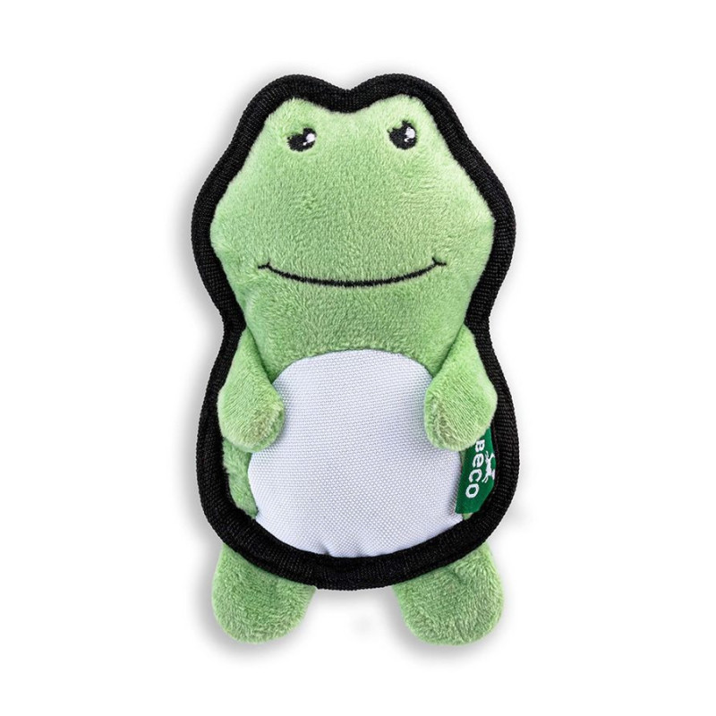 Beco Recycled Rough and Tough Frog, Small, Green