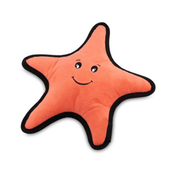 Beco Recycled Rough and Tough Star Fish, Medium, Orange