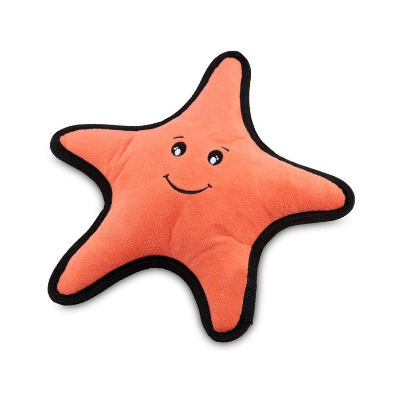 Beco Recycled Rough and Tough Star Fish, Medium, Orange