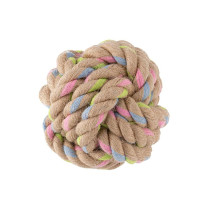 Beco Rope Hemp Ball, Large, Mix colour