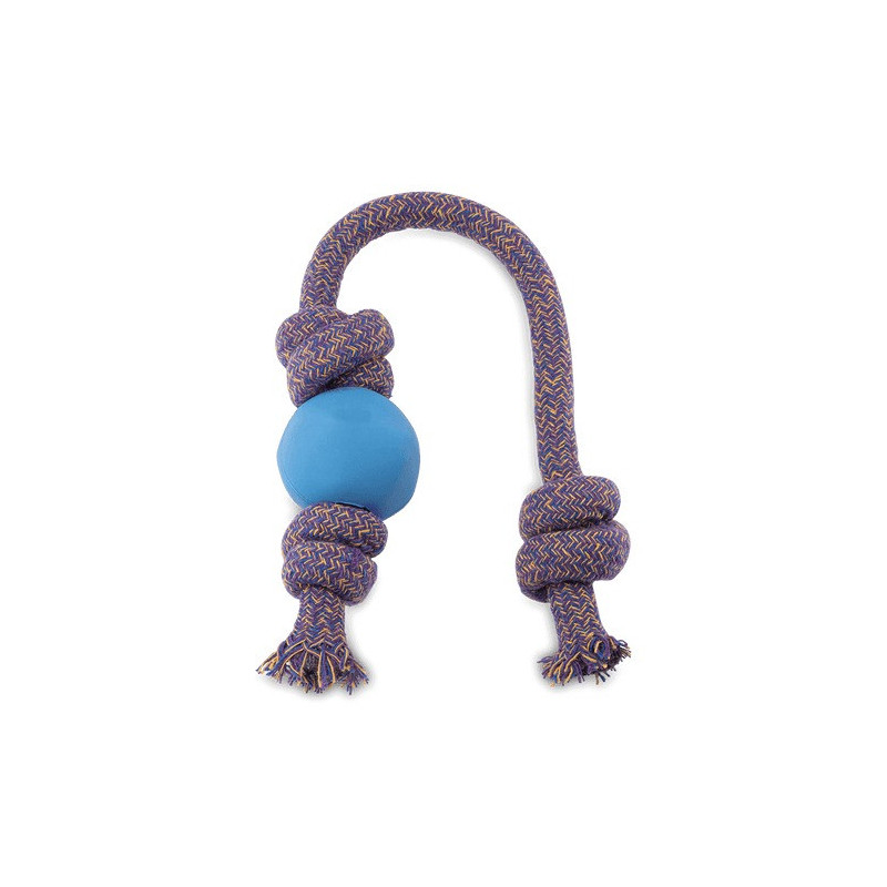 Beco Ball On Rope, Large, Blue