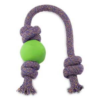 Beco Ball On Rope, Large, Green