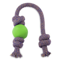 Beco Ball On Rope, Large, Green
