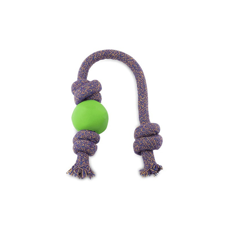 Beco Ball On Rope, Large, Green