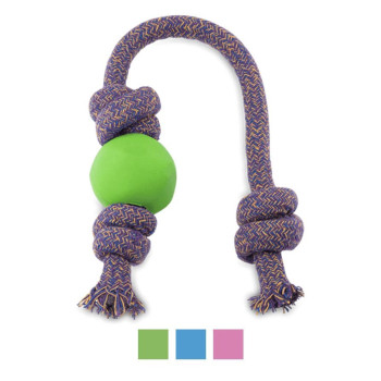 Beco Ball On Rope, Large, Green