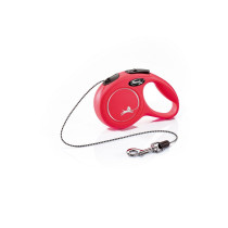 Flexi New Classic Cord Retractable Dog Leash, X-Small, Red