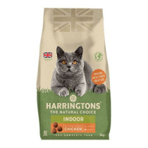 Harringtons 2Kg Complete Indoor Chicken Dry Cat Food