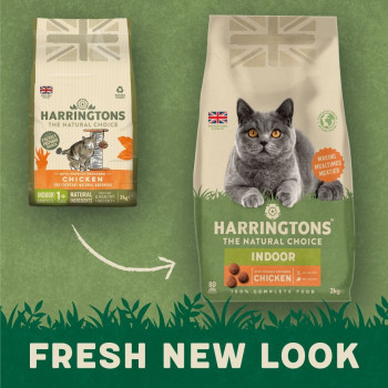 Harringtons 2Kg Complete Indoor Chicken Dry Cat Food