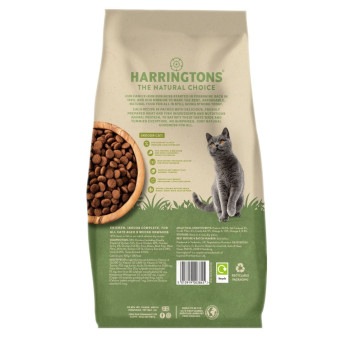 Harringtons 2Kg Complete Indoor Chicken Dry Cat Food