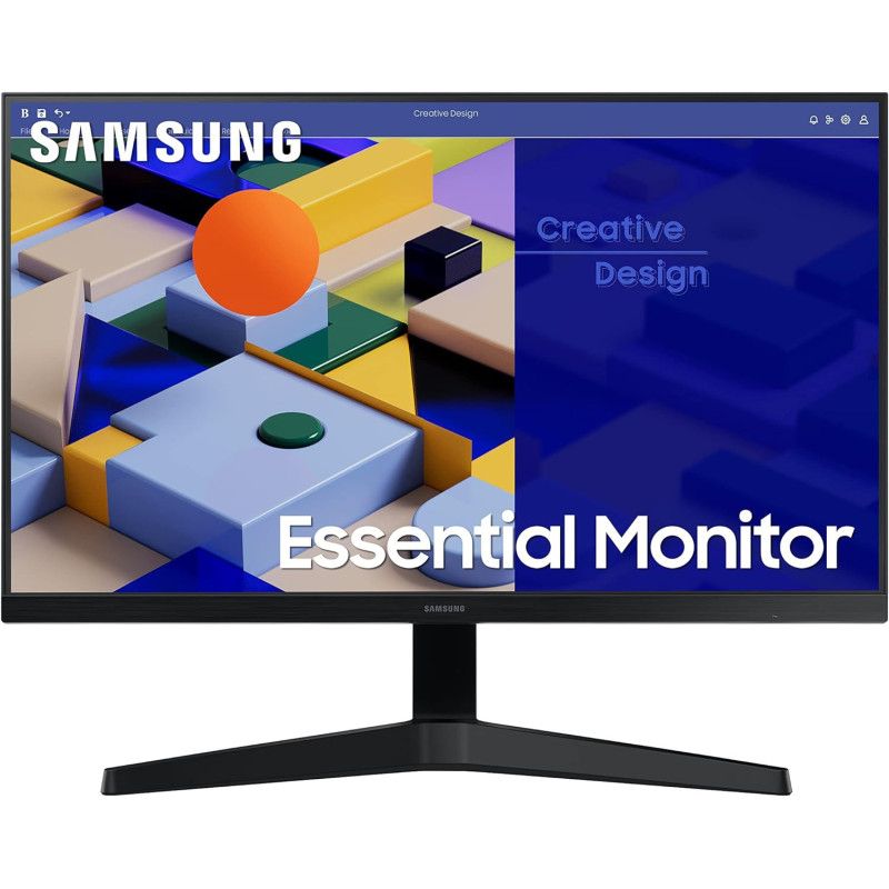 Samsung 27 Inch IPS Full HD 1080P 75Hz Borderless Monitor With HDMI, VGA - LS27C310