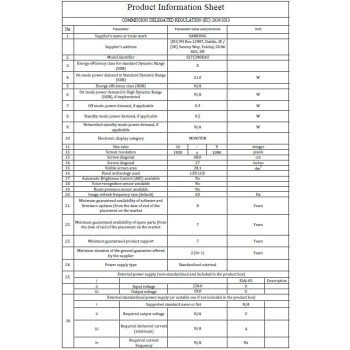 Samsung 27 Inch Curved Full HD 1080P Monitor With Speakers, HDMI, Display Port - LS27C390