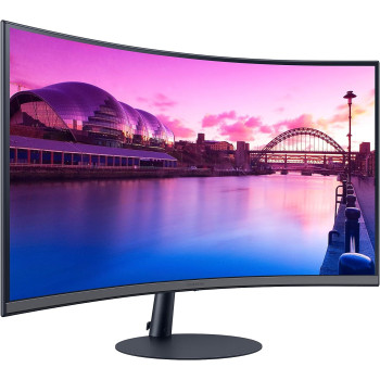 Samsung 27 Inch Curved Full HD 1080P Monitor With Speakers, HDMI, Display Port - LS27C390