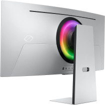 Samsung 34 Inch Odyssey OLED G8 Gaming Monitor With Smart TV Experience, 0.03Ms Response Time & 175Hz Refresh Rate, AMD FreeSync Premium Pro, IoT Hub & Voice Assistants - LS34BG850SMXUE