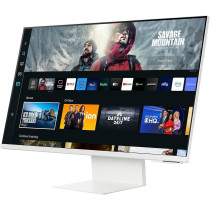 Samsung 32 Inch 4K Smart Va Monitor With Webcam, HDMI, USB-C, USB Hub, Wifi, Bluetooth M8 M80C White