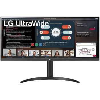LG 34WP550 34 Inch 21:9 Ultrawide Full HD (2560 x 1080) IPS Borderless Monitor With AMD Freesync - Black