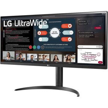 LG 34WP550 34 Inch 21:9 Ultrawide Full HD (2560 x 1080) IPS Borderless Monitor With AMD Freesync - Black
