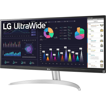 LG 29 Inch 29WQ600 Ultrawide Monitor 21:9, FHD(2560 X 1080P), IPS, SRGB 99%, Hdr10, AMD Freesync, 1Ms MBR, 100Hz Refresh Rate 2 x 7W Speakers With Maxxaudio