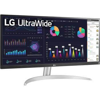 LG 29 Inch 29WQ600 Ultrawide Monitor 21:9, FHD(2560 X 1080P), IPS, SRGB 99%, Hdr10, AMD Freesync, 1Ms MBR, 100Hz Refresh Rate 2 x 7W Speakers With Maxxaudio