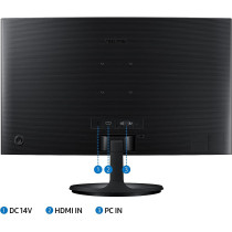 Samsung LS24C360EAUXXU 24 Inch Curved Full HD 1080P Monitor - 1920x1080, HDMI, VGA