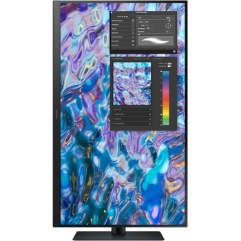 Samsung 27 Inch ViewFinity S6 LS27B610, 2K QHD Monitor With IPS Panel, Ergonomic Design With Border-Less Screen, 75Hz Refresh Rate, AMD Freesync - LS27B610EQMXUE