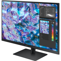 Samsung 27 Inch ViewFinity S6 LS27B610, 2K QHD Monitor With IPS Panel, Ergonomic Design With Border-Less Screen, 75Hz Refresh Rate, AMD Freesync - LS27B610EQMXUE