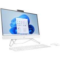 HP 2023 Newest All-In-One 24 Inch Touchscreen Desktop, 12th Gen Intel Core I7-1255U Processor 16GB DDR4 Ram 512GB Nvme SSD Wireless Keyboard & Mouse Windows 11 (Starry White)