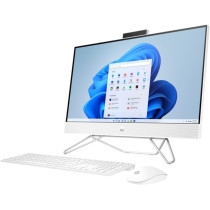 HP 2023 Newest All-In-One 24 Inch Touchscreen Desktop, 12th Gen Intel Core I7-1255U Processor 16GB DDR4 Ram 512GB Nvme SSD Wireless Keyboard & Mouse Windows 11 (Starry White)