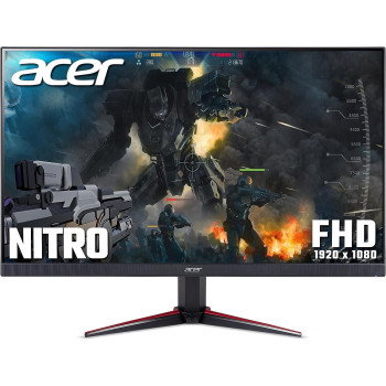 Acer Nitro VG240Y 23.8 Inch 100Hz Refresh - Full HD (1920 x 1080) IPS Gaming Monitor With AMD Freesync Technology - 1Ms VRB (1 HDMI Port & 1 VGA), Black