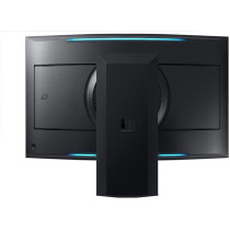 Samsung 55 Inch Curved 4K UHD Smart Gaming Monitor, 165Hz, 1Ms, Wi-Fi & Bluetooth Connectivity With Has & Pivot - LS55BG970NMXUE