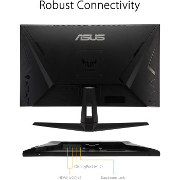 Asus TUF Gaming 27 Inch 2K Hdr Monitor (VG27AQ1A) - WQHD (2560 X 1440), IPS, 170Hz (Supports 144Hz), 1Ms, Extreme Low Motion Blur, Speaker, G-Sync Compatible, Vesa Mountable, Display Port, HDMI