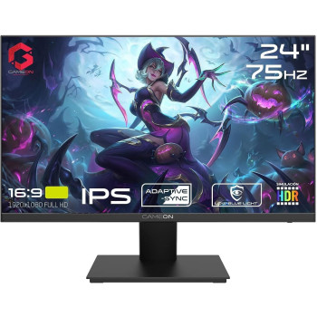 GameOn GOB24FHD75IPS 24 Inch FHD, 75Hz, 4ms, Flat IPS Gaming Monitor