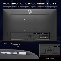 GameOn GOB24FHD75IPS 24 Inch FHD, 75Hz, 4ms, Flat IPS Gaming Monitor