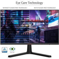 Koorui 24 Inch Computer Monitor FHD 1080P Gaming Monitor 165Hz Va 1ms, Adaptive Sync Technology, LED Monitors With Ultra-Thin, HDMI X2 /Dp, Vesa Compatible, Tilt Adjustable, Eye Care 24E4