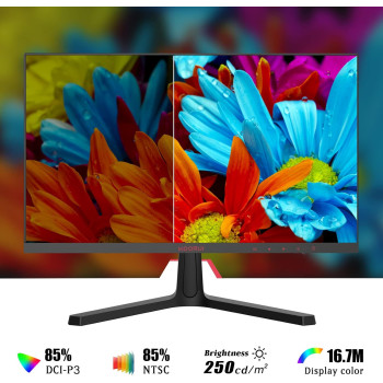 Koorui 24 Inch Computer Monitor FHD 1080P Gaming Monitor 165Hz Va 1ms, Adaptive Sync Technology, LED Monitors With Ultra-Thin, HDMI X2 /Dp, Vesa Compatible, Tilt Adjustable, Eye Care 24E4