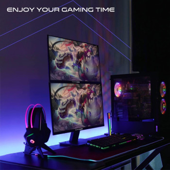 GameOn GOB22FHD75VA 22 Inch FHD, 75 Hz, Va, Flat Gaming Monitor Fixed Stand