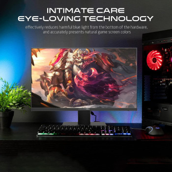 GameOn GOB22FHD75VA 22 Inch FHD, 75 Hz, Va, Flat Gaming Monitor Fixed Stand