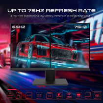 GameOn GOB22FHD75VA 22 Inch FHD, 75 Hz, Va, Flat Gaming Monitor Fixed Stand