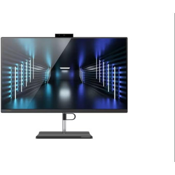 Lenovo V30A-24 All-In-One Desktop, 11th Gen Intel Core I3-1115G4 Processor, Intel UHD Graphics, 16GB DDR4-3200, 512GB Nvme SSD, 23.8 Inch FHD Display, DVD-Writer, Windows 11 (Jet Black)