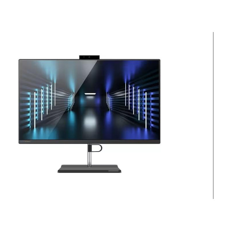 Lenovo V30A-24 All-In-One Desktop, 11th Gen Intel Core I3-1115G4 Processor, Intel UHD Graphics, 16GB DDR4-3200, 512GB Nvme SSD, 23.8 Inch FHD Display, DVD-Writer, Windows 11 (Jet Black)