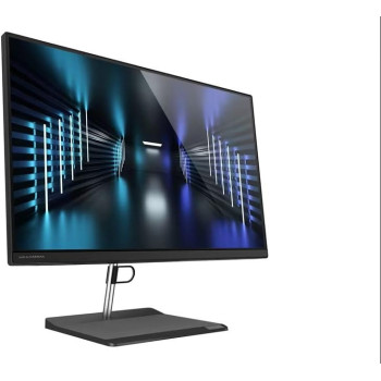 Lenovo V30A-24 All-In-One Desktop, 11th Gen Intel Core I3-1115G4 Processor, Intel UHD Graphics, 16GB DDR4-3200, 512GB Nvme SSD, 23.8 Inch FHD Display, DVD-Writer, Windows 11 (Jet Black)