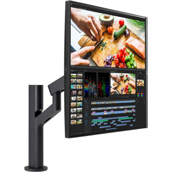 LG 28MQ780-B 28 Inch SDQHD (2560 X 2880) Nano IPS Dualup Monitor With Ergo Stand, DCI-P3 98% (Typ.) With Hdr10, USB Type-C (90W PD) - Black