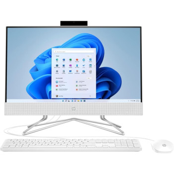 HP 2022 Proone 200 G4 22 All In One Business PC, Intel Core I3-10110U 8GB DDR4-2666 MHz Ram 256GB SSD DVDRW Intel UHD Graphics 21.5 Inch FHD Display Windows - 11 (Snow White)