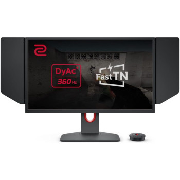 BenQ Zowie XL2566K 24.5 Fast TN In 360Hz Gaming Monitor Motion Clarity Dyac, 1080P, XL Setting To Share, Custom Quick Menu, S Switch, Shield, Smaller Base, Adjustable Height & Tilt, Black
