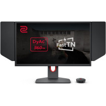BenQ Zowie XL2566K 24.5 Fast TN In 360Hz Gaming Monitor Motion Clarity Dyac, 1080P, XL Setting To Share, Custom Quick Menu, S Switch, Shield, Smaller Base, Adjustable Height & Tilt, Black