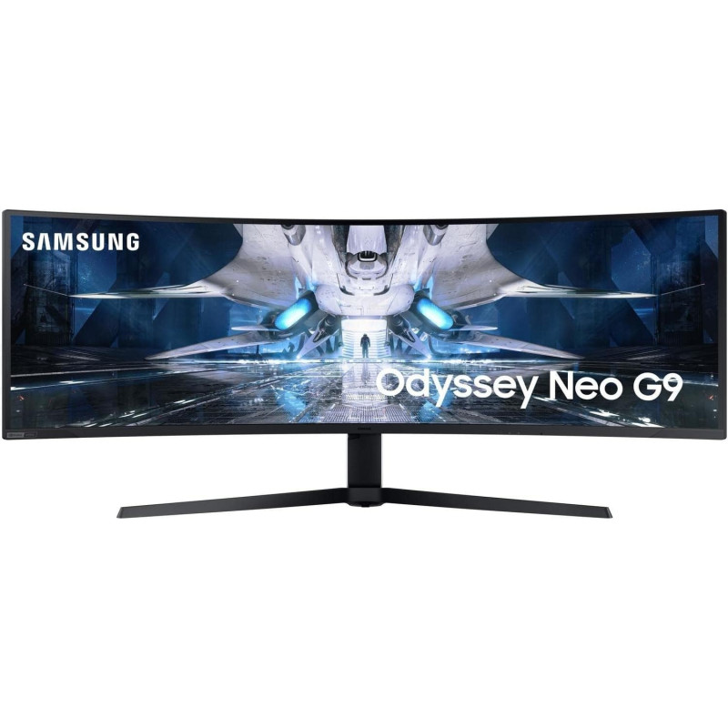 Samsung Odyssey Neo AG95 LS49AG950NUXXU 1000R D QHD Curved Gaming Monitor With HDMI 2.1-240Hz, 1ms, 5120x1440, HDR2000, HDMI 2.1, USB Hub, Display Port